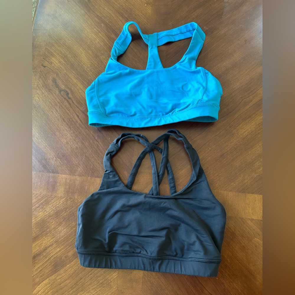TWO LULULEMON SPORTS BRAS